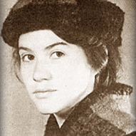 Laura as a young woman